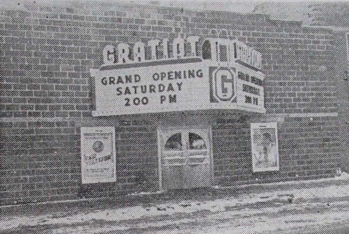 Gratiot Theatre - From Goodspeed Gratiot County Historical Blog